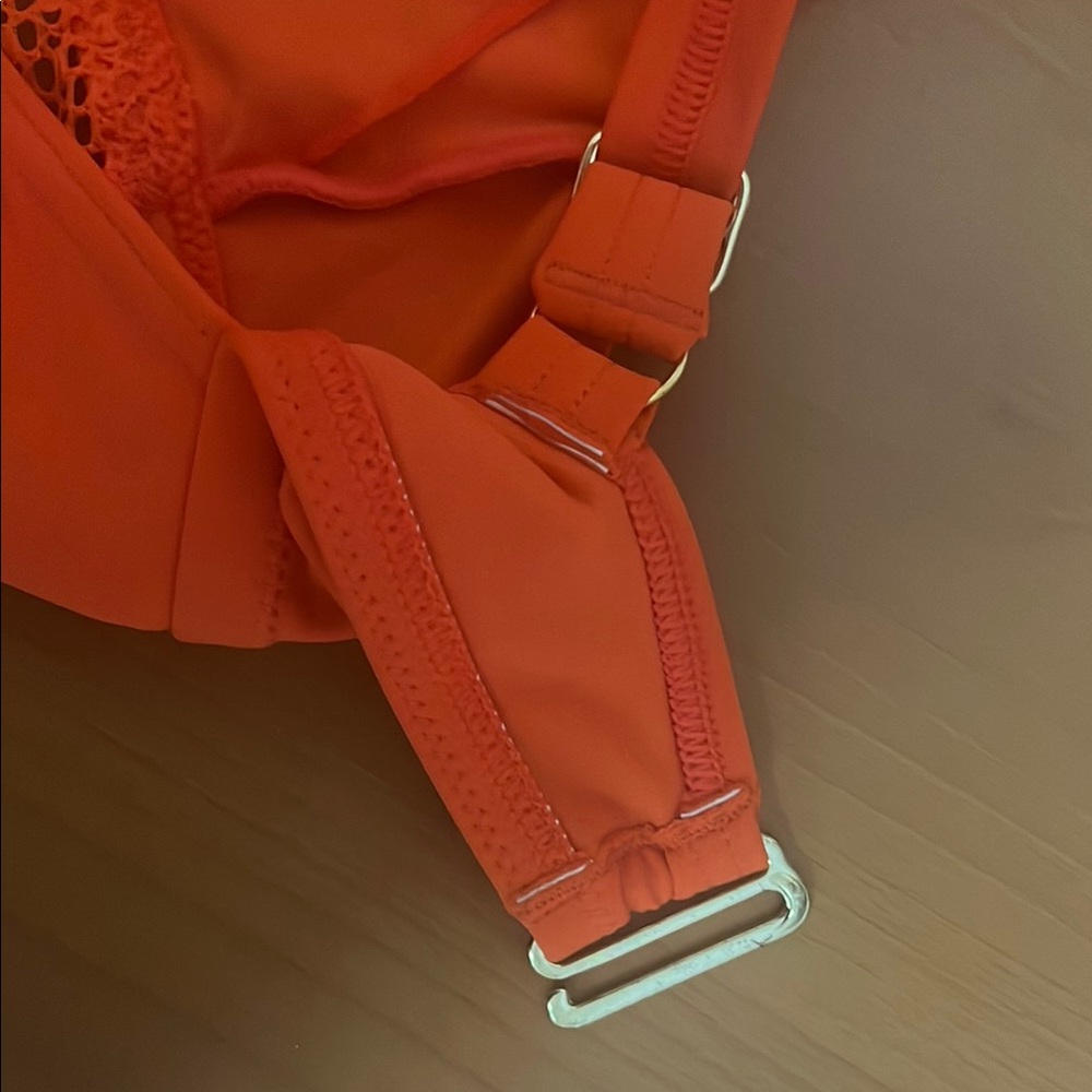 Adore Me Coralin Orange Swimsuit - Picture 7 of 16
